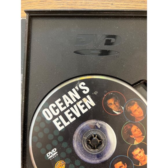 Oceans Eleven DVD 2001 Widescreen Thriller George Clooney Brad Pitt Pre-Owned - Picture 3 of 6